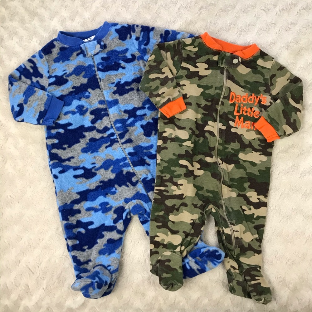 Garanimals Camouflage Footed Sleeper Bundle